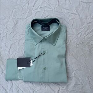 Brand New Men's Light Green Dress Shirt